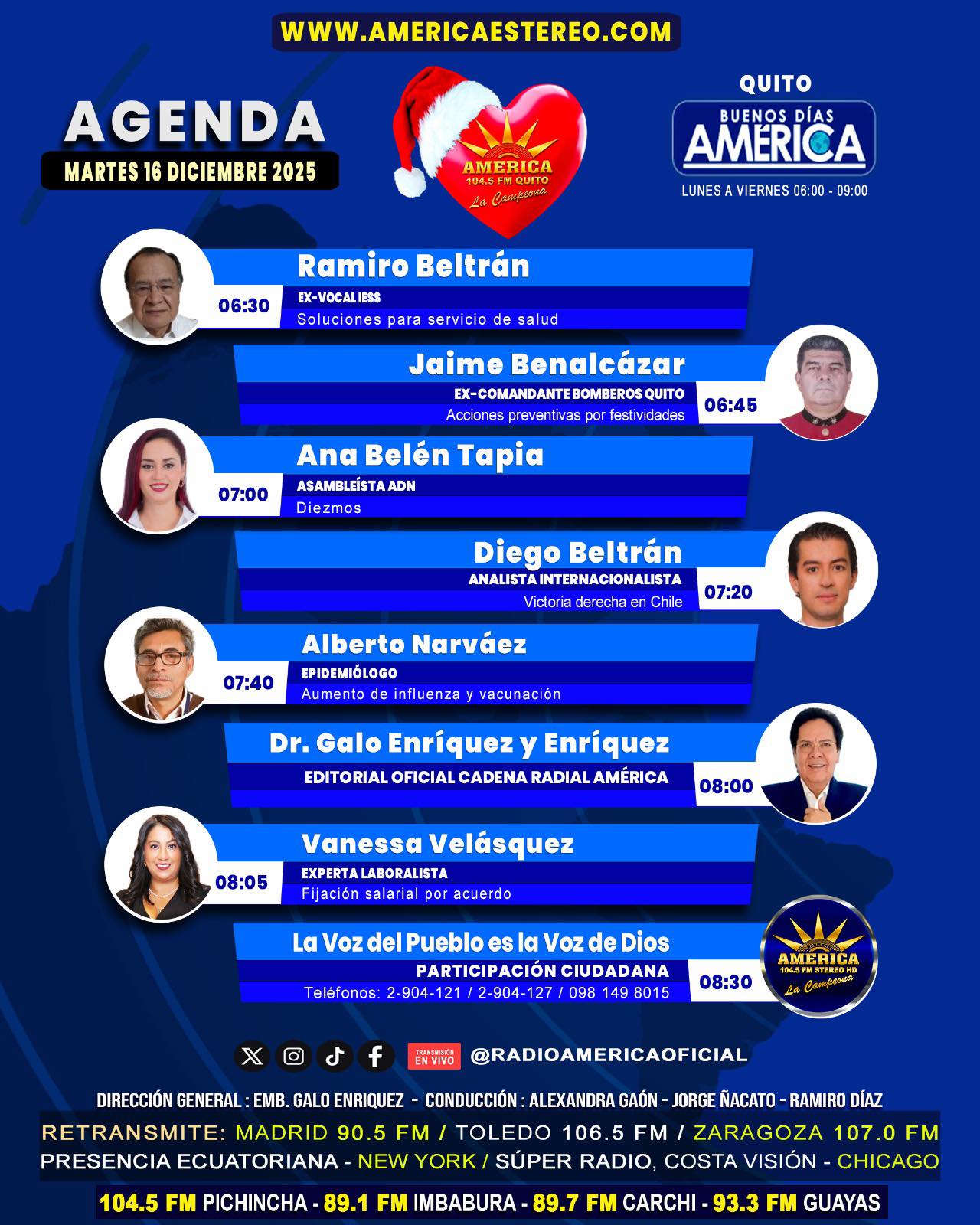 BUENOS DIAS 16 12 2025